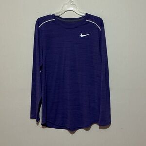 Nike Deep Purple Long Sleeve Top